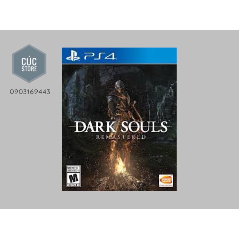 Đĩa chơi game PS4: Dark Souls Remastered