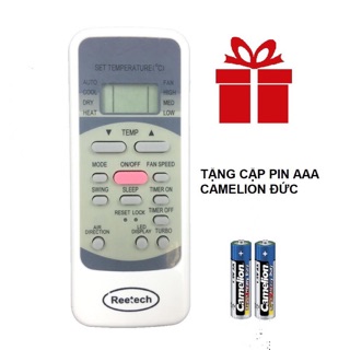 REMOTE MÁY LẠNH REETECH R51M / E - ĐIỀU KHIỂN ĐIỀU HÒA REETECH R51M / E