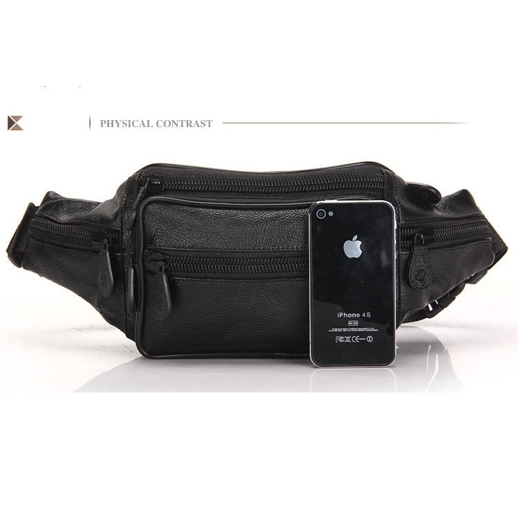 Túi bao tử,đeo bụng DA NHIỀU NGĂN thể thao - K15 | BigBuy360 - bigbuy360.vn