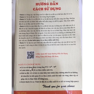 Dụng cụ thông cống Bửu Nghệ Thành