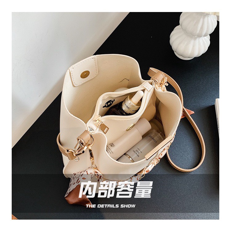 Túi Xách Nữ Đeo Chéo khuy cài Big Size Tote Da Pu Cao Cấp Mềm Mại Có Thể Xách Tay