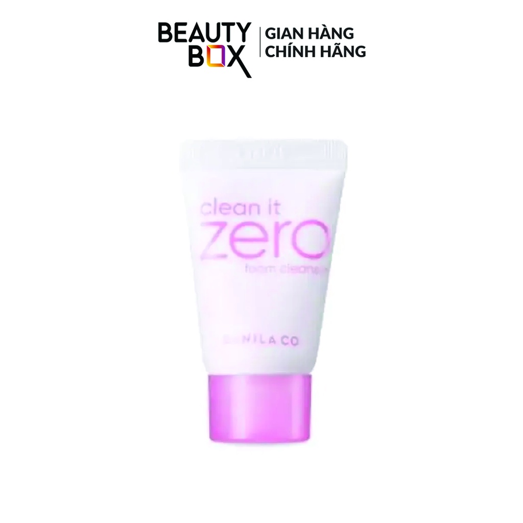 Sữa Rửa Mặt Banila Co Clean It Zero Foam Cleanser 8Ml