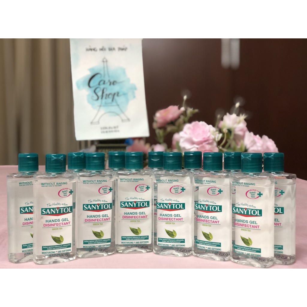 Gel rửa tay khô / dung dịch sát khuẩn Sanytol - nội địa Pháp 75ml