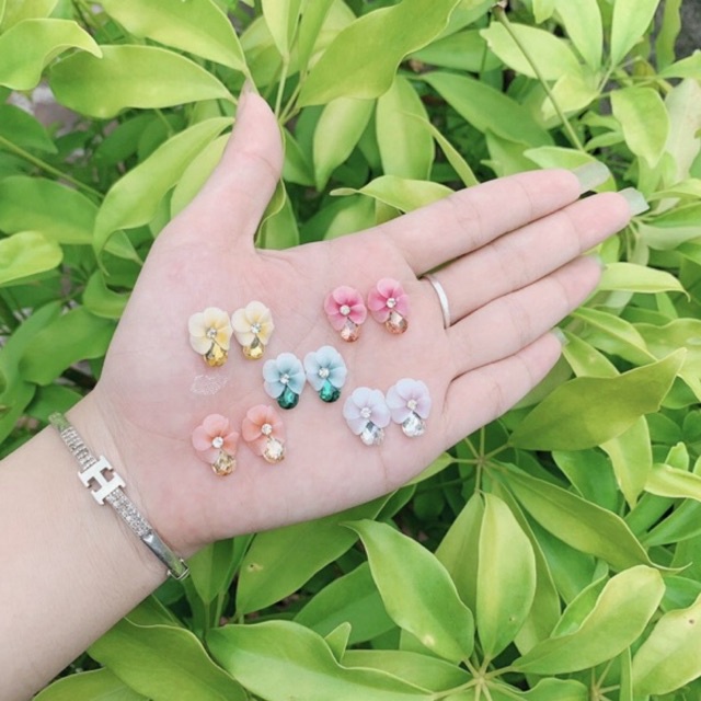 hoa nail_ hoa bột _ đậu đá