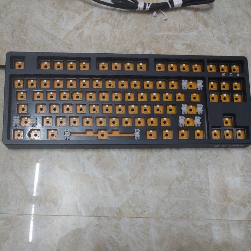 Bộ Kit bàn phím cơ Edra EK387 rainbow 2020