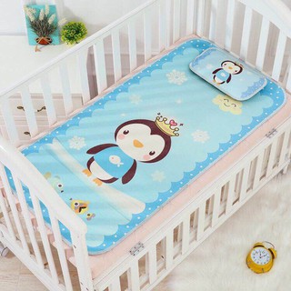 Chiếu Lụa Điều Hòa 3D Kèm Gối, Hàng Cao Cấp - NGẪU NHIÊN