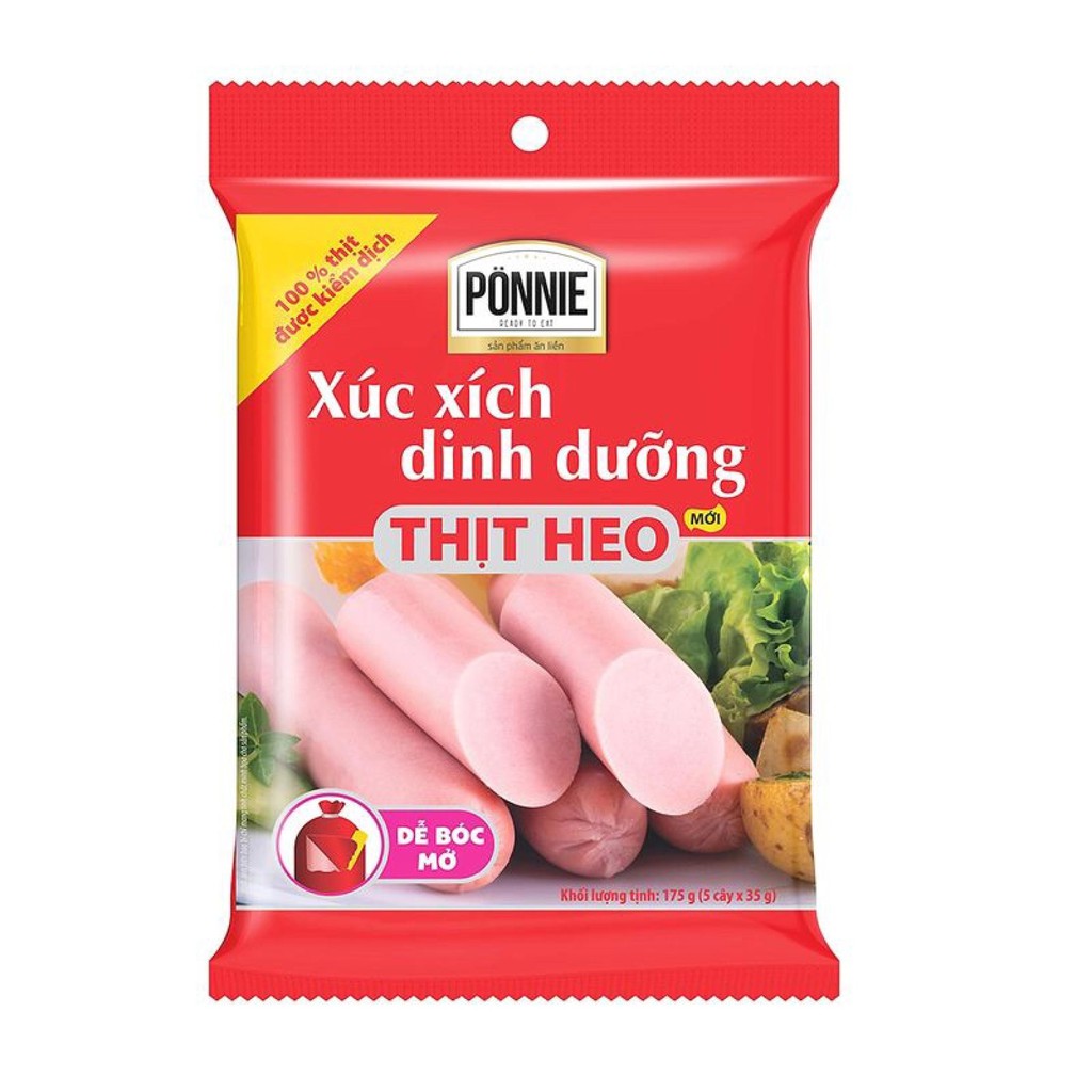 Xúc Xích Dinh Dưỡng Heo Ponnie