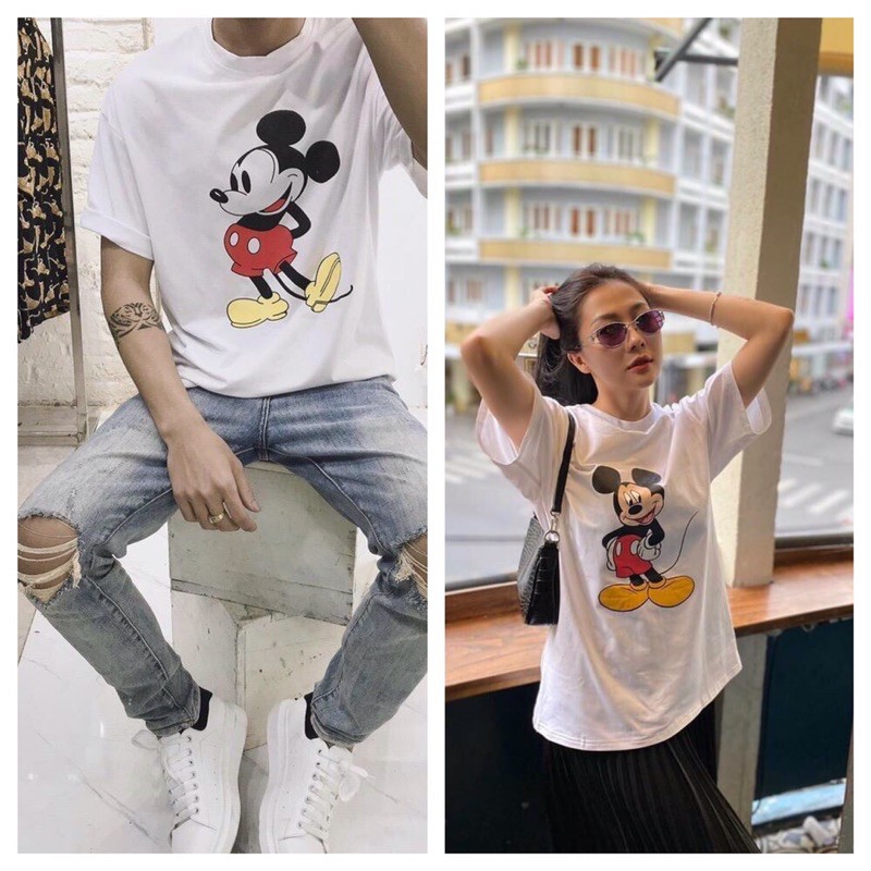 Áo đôi mickey Nam- Nữ