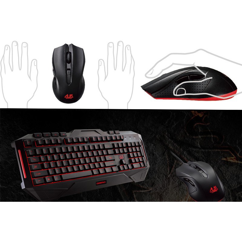 [Mã 2404EL10K giảm 10K đơn 20K] Chuột Gaming Asus Cerberus - Chính hãng phân phối