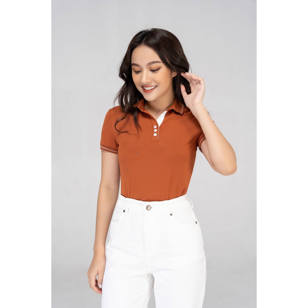 Áo Phông Polo YODY Nữ Coolmax Lacoste Mền Mịn Và Thấm Hút Tốt APN3516