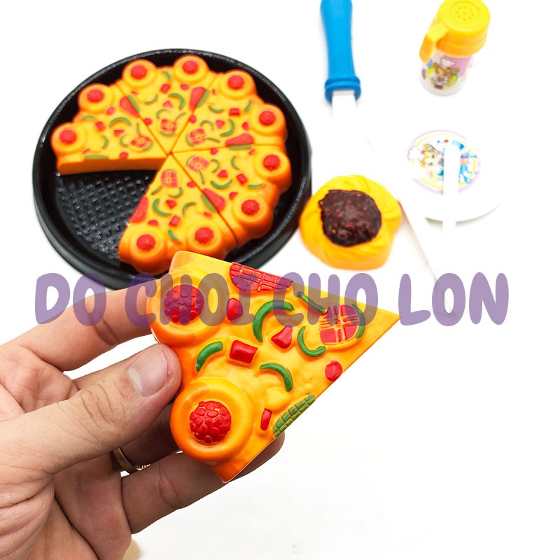 Vỉ đồ chơi làm bánh Pizza Hut nấu ăn bằng nhựa 598E7