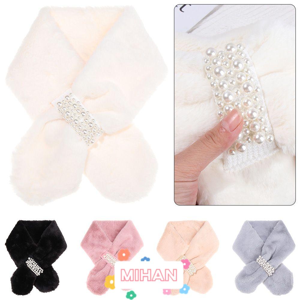 Khăn Choàng Cổ Bằng Lông Thỏ Nhân Tạo Dày Dặn MIHAN1