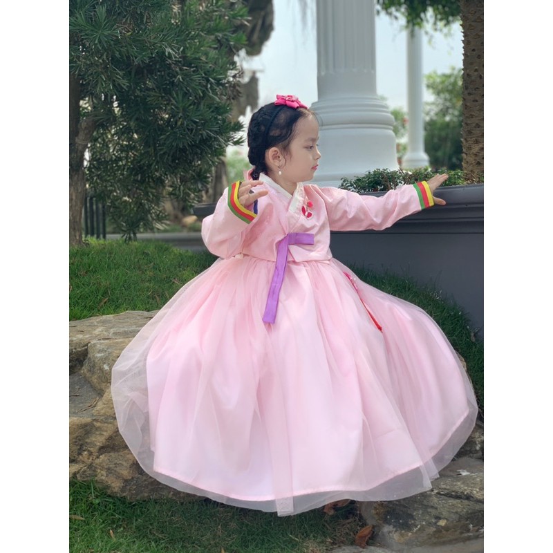 hanbok cho bé gái