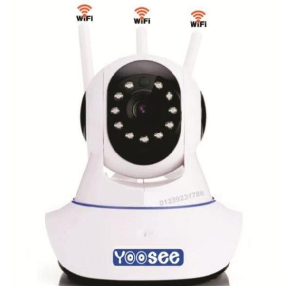 Camera IP Yoosee 3 Râu || Camera Wifi YooSee HD1080P - 3 Anten 2.0M
