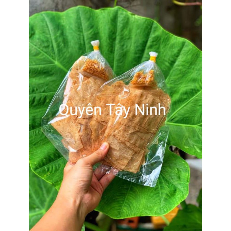 [1 BỊCH] | BÁNH TRÁNG XI KE MUỐI TỎI SIÊU NGHIỆN
