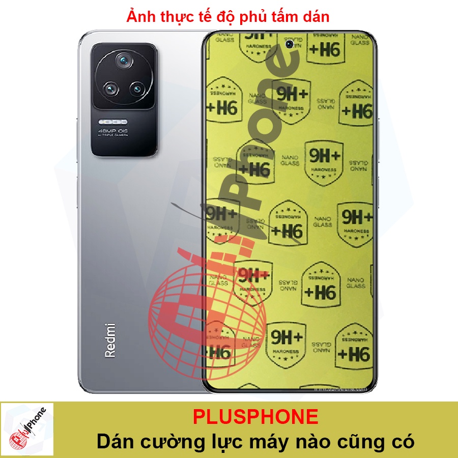 Dán cường lực dẻo nano mặt trước, sau cho Xiaomi Redmi K40s
