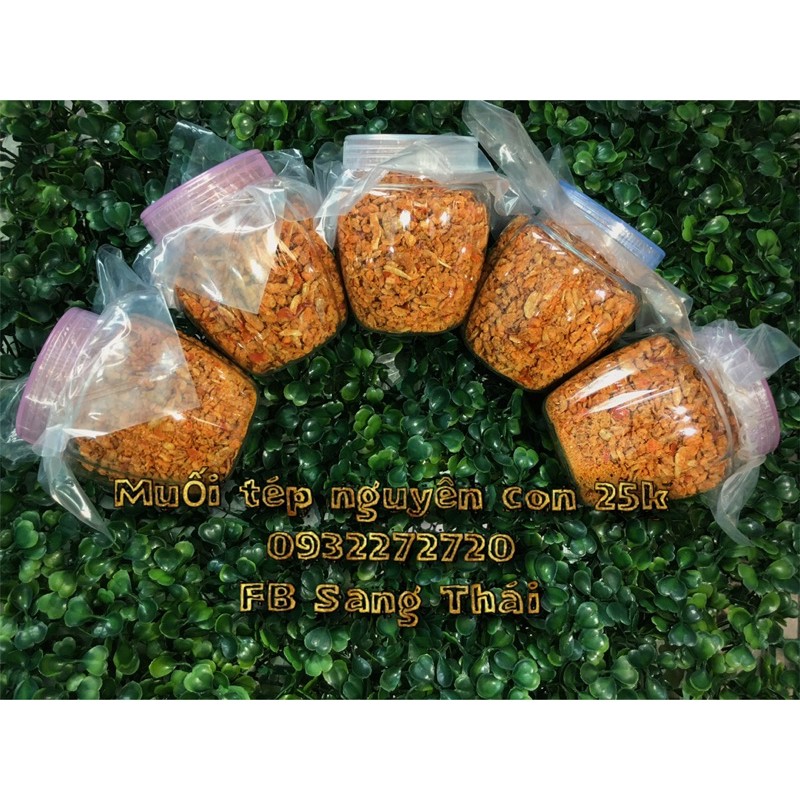 MUỐI TÉP - TÉP SẤY