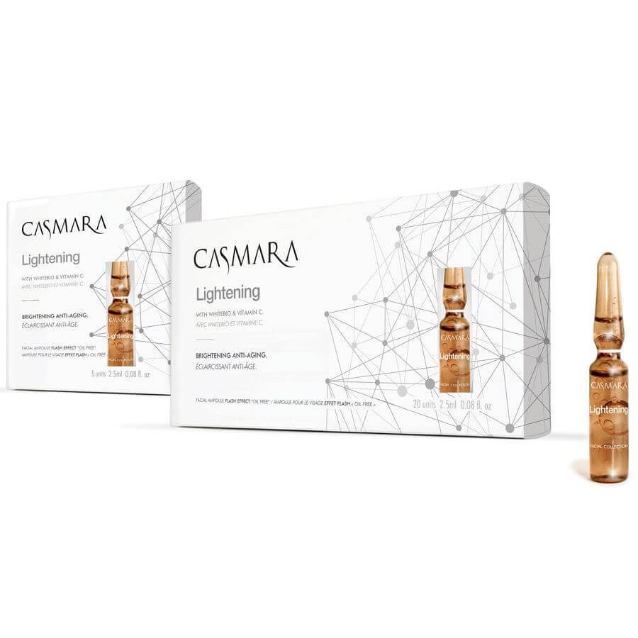 Huyết thanh trắng da Casmara Lightening with Whitebio &amp; Vitamin C - hộp 20 ống