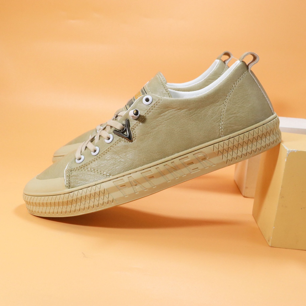 Giày thể thao nam - Giày da nam HT.NEO da bò cao cấp ,kiểu dáng basic trẻ trung ,sang trọng , cá tính GM50