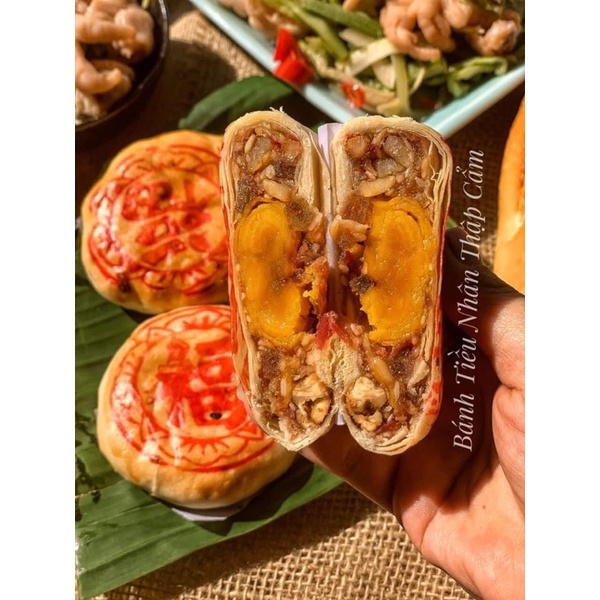 Bánh Tiều Thập Cẩm Trứng Muối Nhà Làm - Ít Ngọt Vỏ Mỏng Nhiều Nhân Vị Truyền Thống