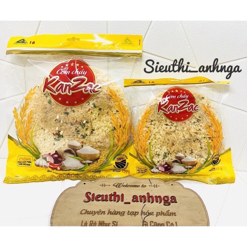 Cơm Cháy Chà Bông SAGI Gói 65g-150g