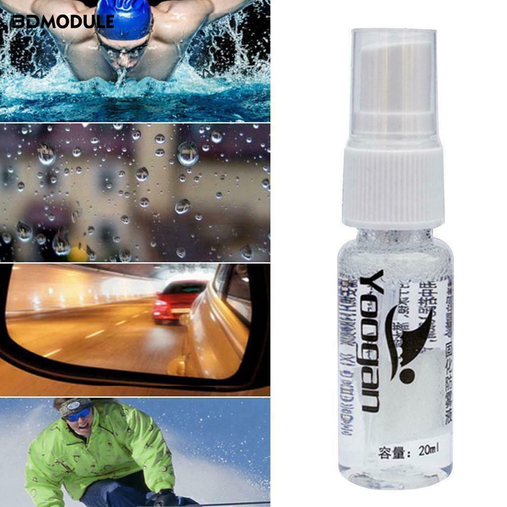 Xịt chống mờ, chống sương, chống bám nước kính, kính bơi, kính ô tô, gương xe