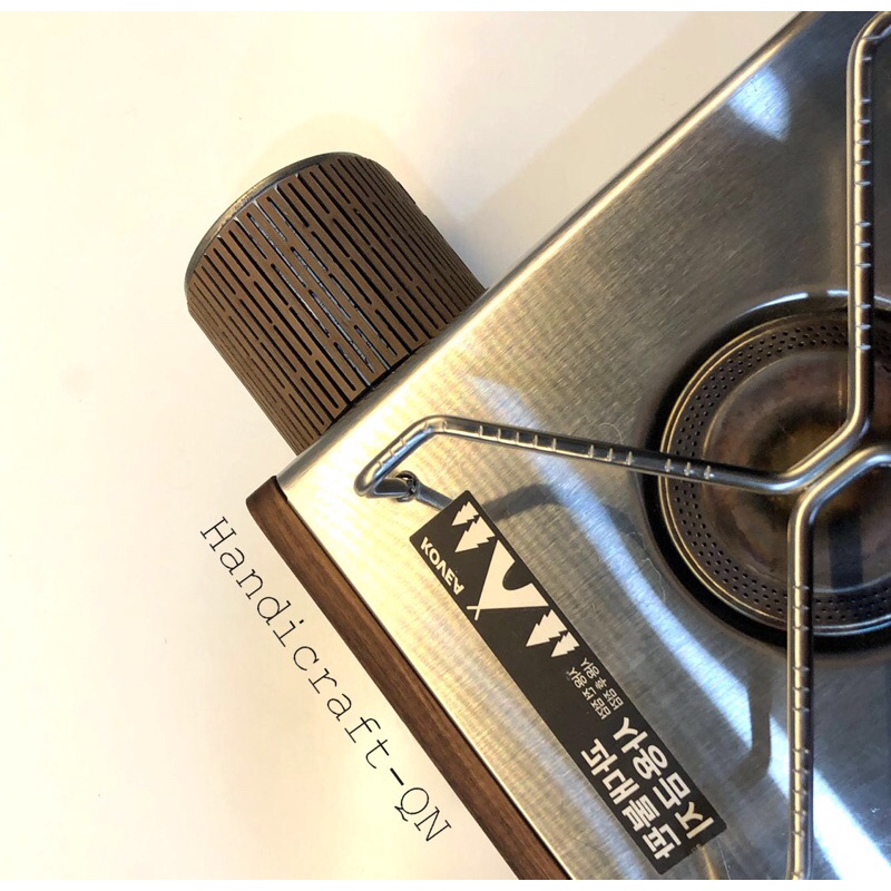 Ốp gỗ bình G.a.s bếp kovea cube