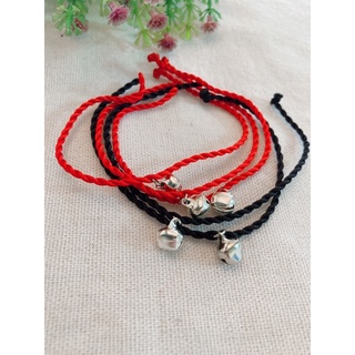 Set 5 vòng tay dây may mắn chuông lục lạc