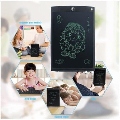 Bảng Viết Tự Xoá-Bảng Vẽ Điện Tử LCD-Bảng Điện Tử Thông Minh Cho Bé đủ kích cỡ  8.5 inch, 10 inch, 12 inch