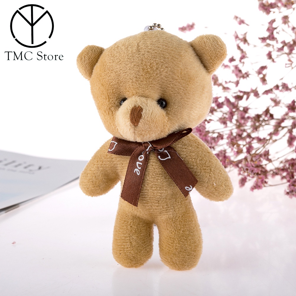 Gấu bông teddy, trang trí balo dễ thương T03 - TMC Store - Móc khóa và làm quà tặng.