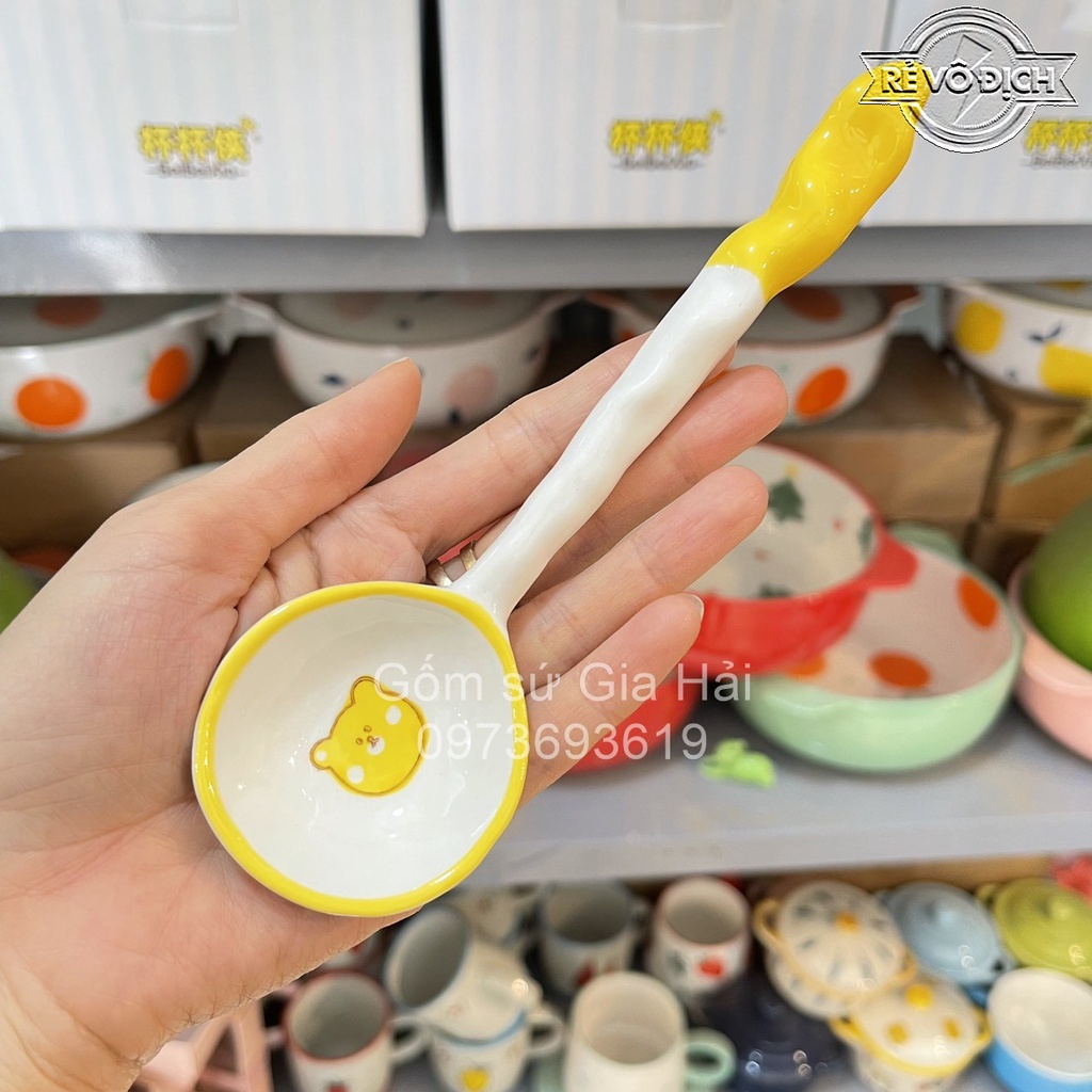 SEt 15 món bát đĩa màu vàng chanh cực xinh