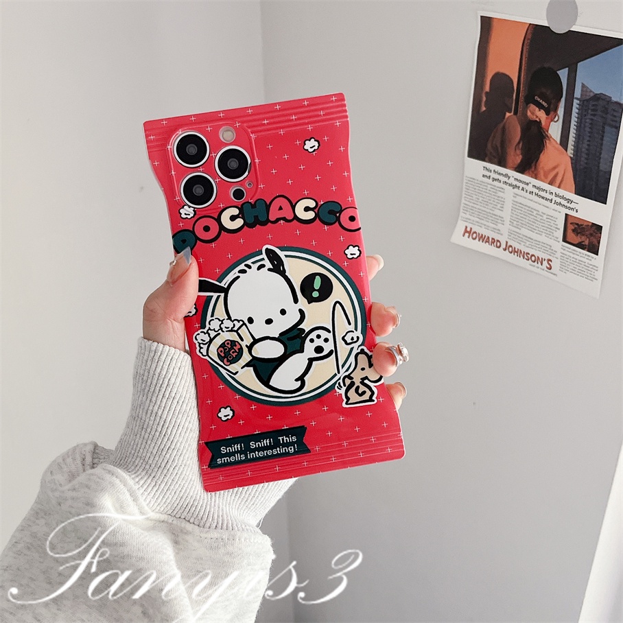 Ốp Điện Thoại TPU Mềm Trong Suốt In Hình Cún Hoạt Hình Dễ Thương Cho IPhone 14 13 12 11 Pro Max 14 13 12 11