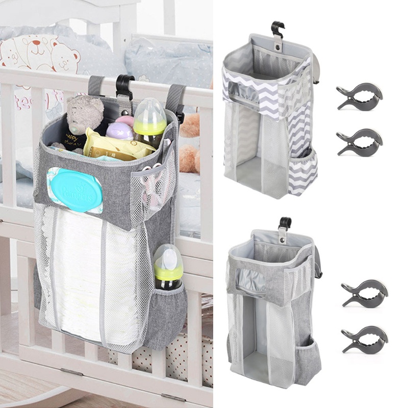 Túi Đựng Đồ Treo Nôi Em Bé Đa Năng Tiện Dụng