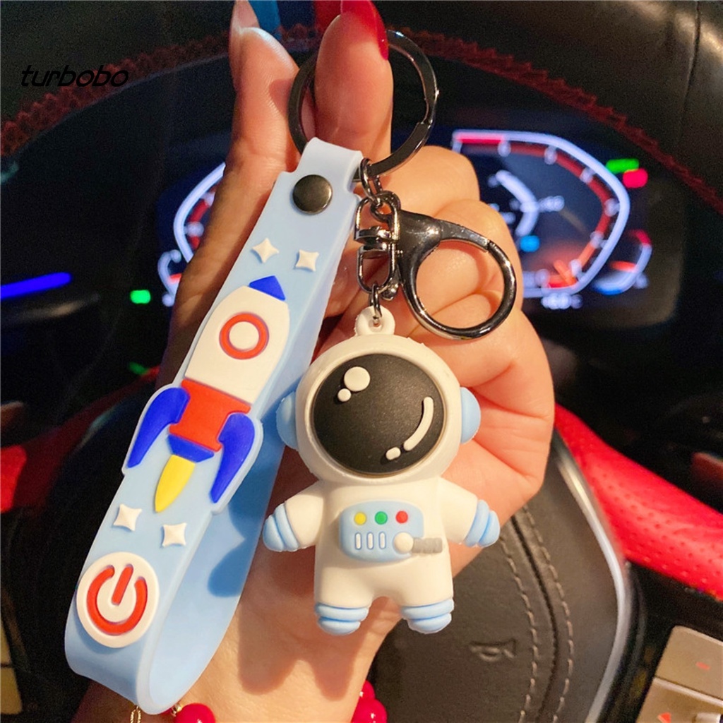 Móc Khóa Gắn Điện Thoại / Balo Hình Phi Hành Gia Hoạt Hình Chống Gỉ