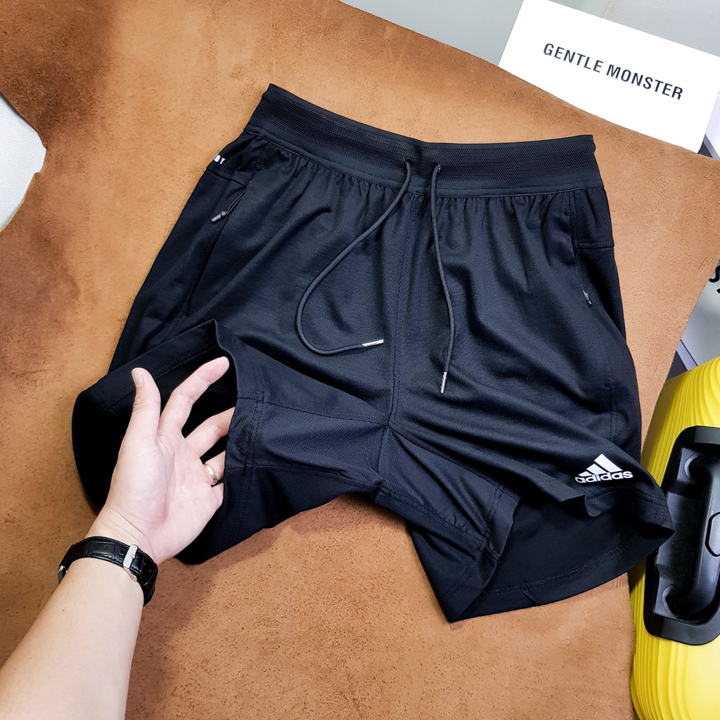 Quần short thể thao training, quần tập gym chất thun thể thao siêu mịn mát , vận động thoải mái 10230