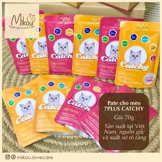 Pate gói cho mèo 70g 5Plus, grainfree