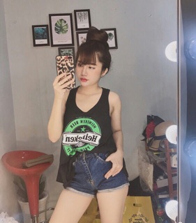 Áo thun giấy ba lỗ siêu hot