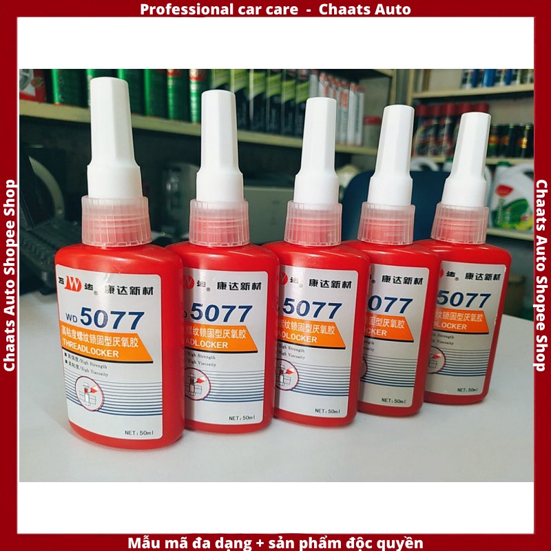 Keo khoá ren & chống đề ốc 🔥 Freeship 🔥 Keo khóa ren ốc, chống rung bật các loại ốc vít trên máy móc 50ml