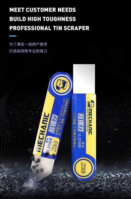 Miếng Chét Chì, Nạy Màn Mechanic X20