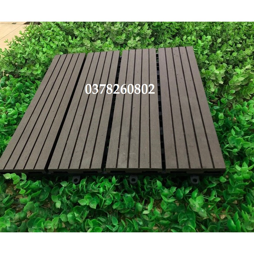 [Mã LIFEBKA5 giảm 10% tối đa 1 Triệu đơn 500k] 1M2 VỈ SÀN COMPOSITE KÍCH THƯỚC 30X30CM