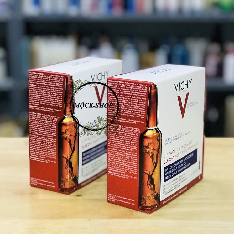Serum giảm thâm nám tàn nhan ban đêm Vichy Liftactiv Specialist Ampoule Glyco C ngăn lão hóa sáng da (CAO CẤP) | BigBuy360 - bigbuy360.vn