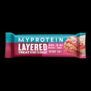 Combo bánh Layered Protein Bar vị birthday cake