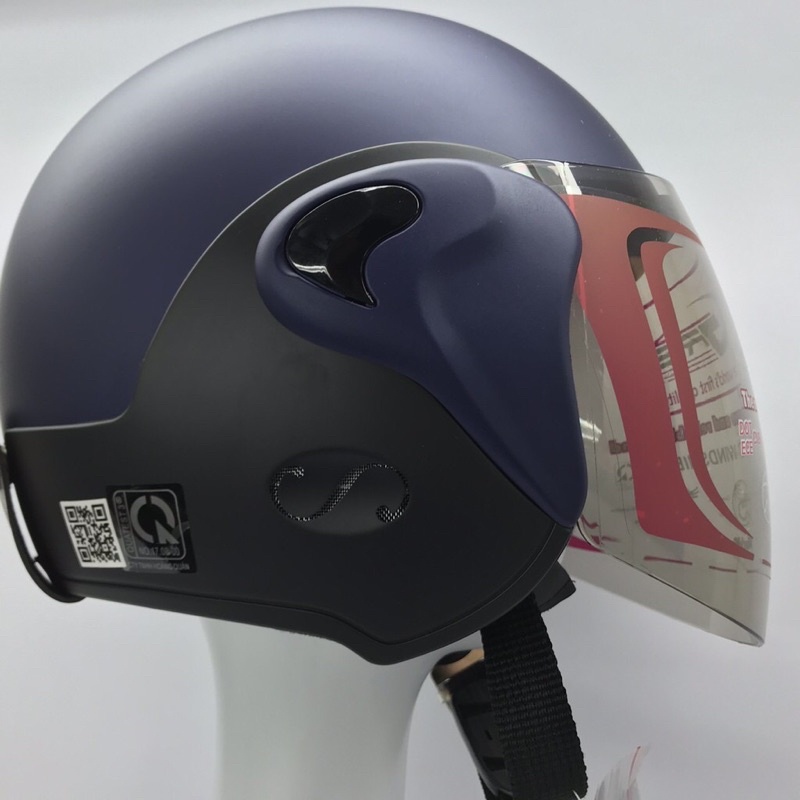 Nón bảo hiểm 3/4 GRS A318k kính dài