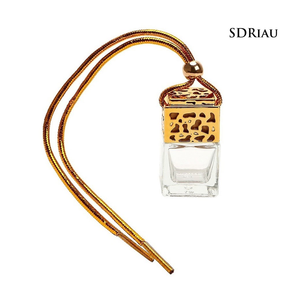 Lọ thủy tinh trong suốt đựng nước hoa treo trang trí xe hơi