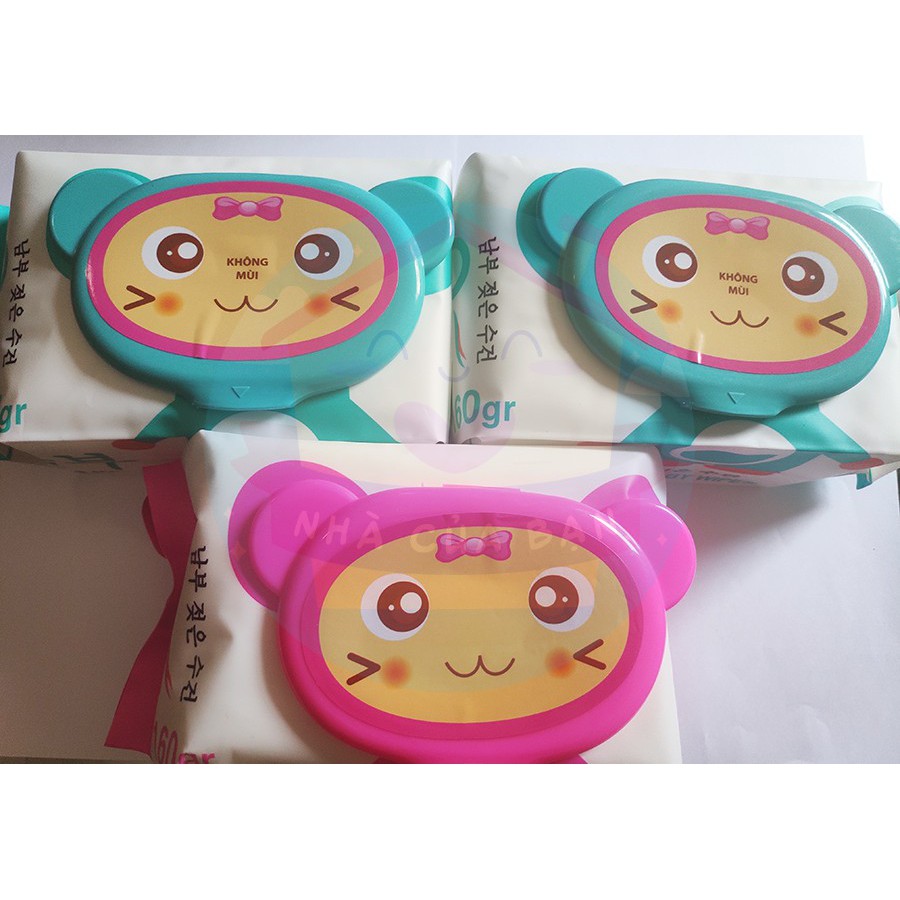 Khăn ướt cao cấp Phương Nam 160gr Baby Wipes không mùi, có mùi - DÀY, DAI [ẢNH THẬT]