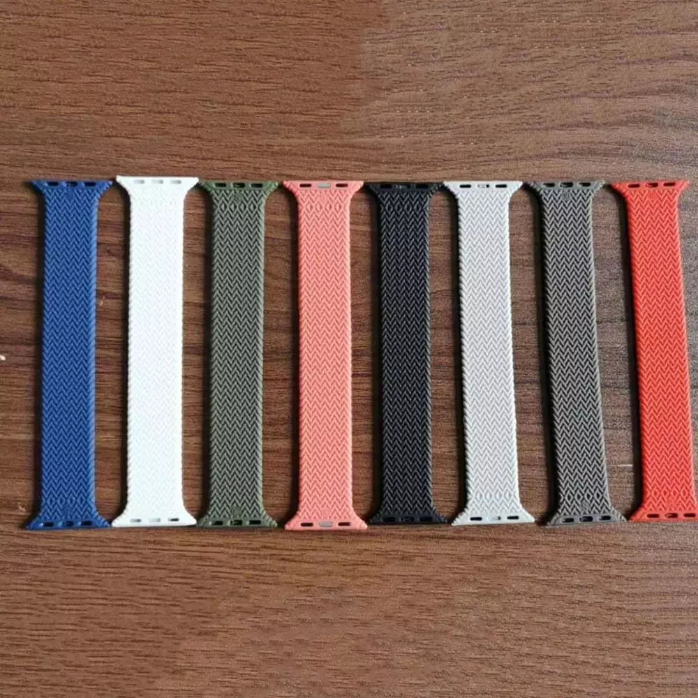 Dây đeo tay silicon dành cho đồng hồ thông minh  Apple Watch 6 Band Iwatch dòng Se 5 4 3 38mm 42mm 40mm