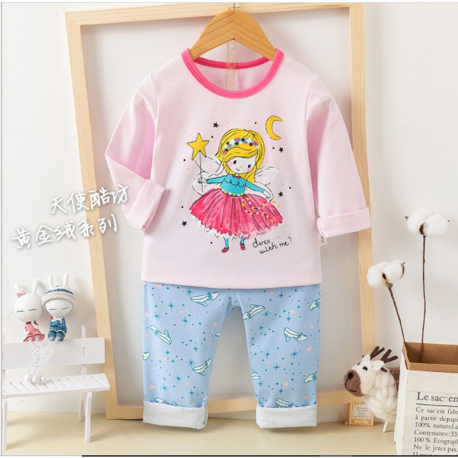 (Nhỡ_16-26kg)  Bộ cotton QiQi xuất Hàn loại 1 mẫu mới nhất 2021, Bộ trẻ em dài tay Quảng Châu cho bé trai, bé gái