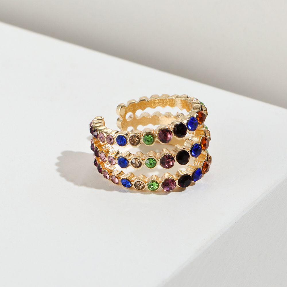 Set 1 / 2 Khuyên Tai Phong Cách Bohemian Thời Trang Cho Nữ|Khuyên Tai Kim Loại Dạng Kẹp Hình Tròn Nhỏ Xinh