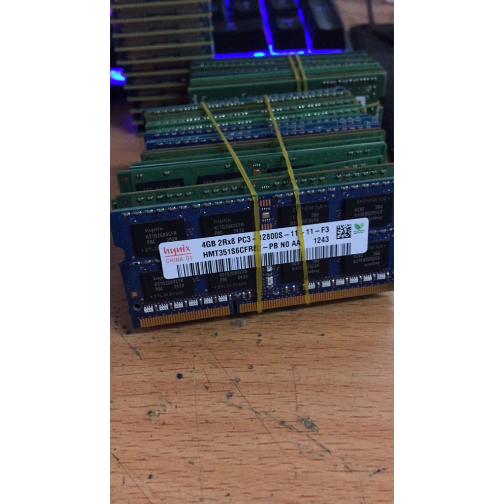 Ram laptop DDR3 2GB Bus 1333MHz PC3 | Hàng bóc máy.