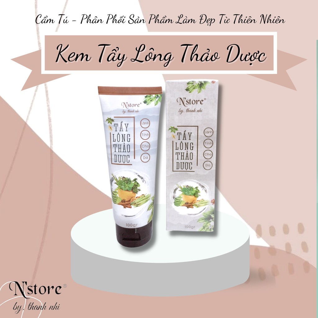 KEM TẨY LÔNG THẢO DƯỢC LÀNH TÍNH